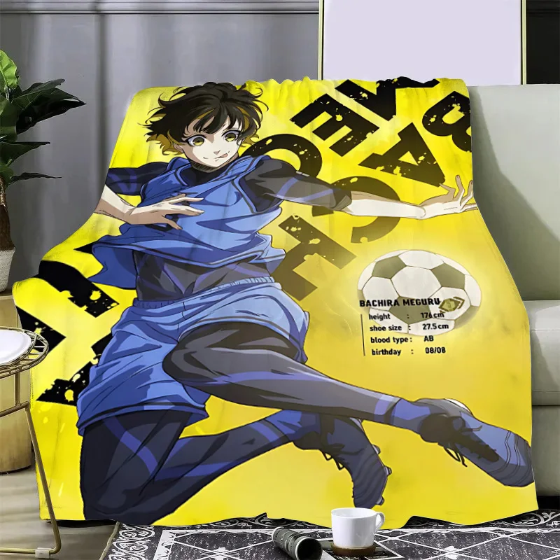 Meguru Blue Lock Anime Printed Blanket
