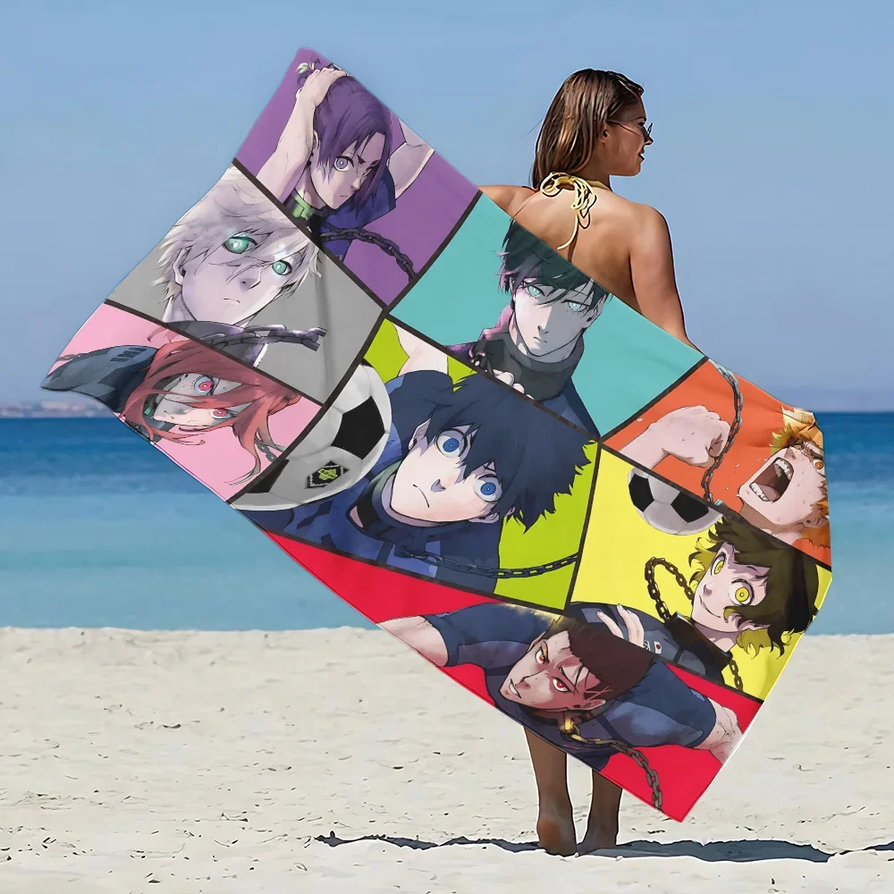 New BLUE LOCK Beach Towel