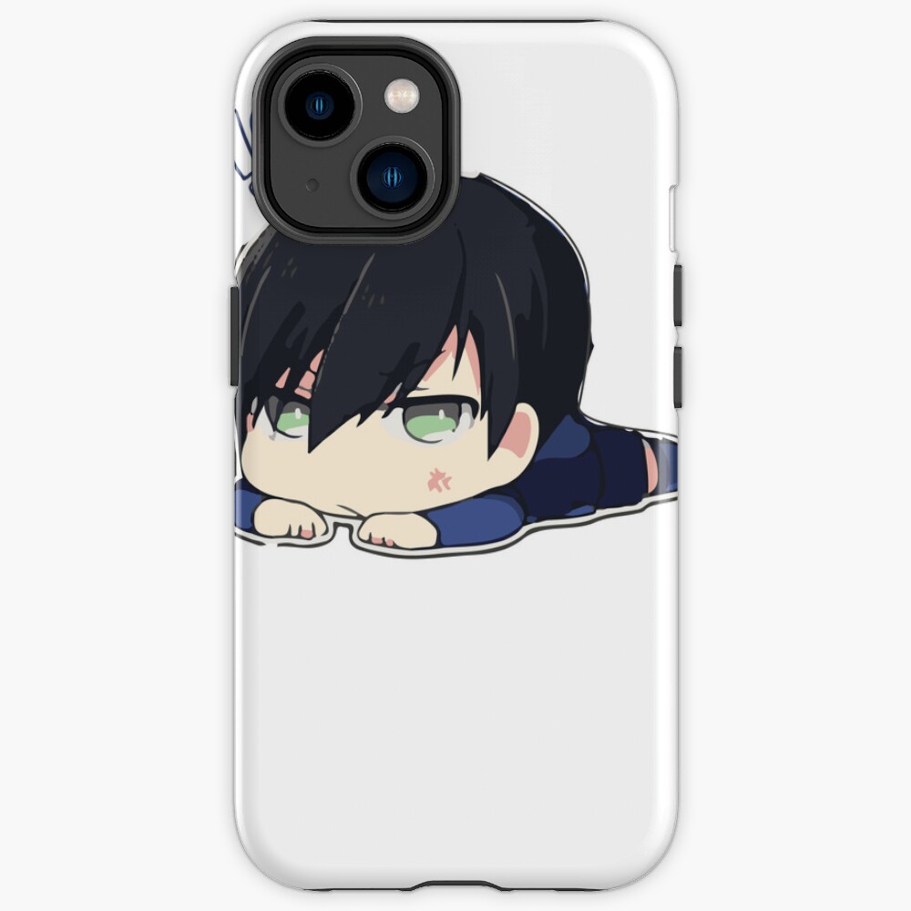 Blue Cute Chibi Hyoma Chigiri Iphone Case