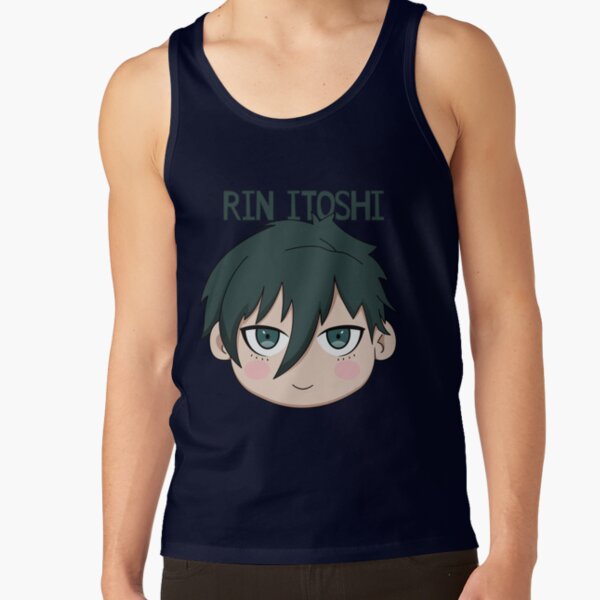 Blue Lock Itoshi Rin Chibi Tank Top - Image 5