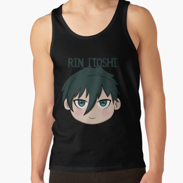 Blue Lock Itoshi Rin Chibi Tank Top - Image 2