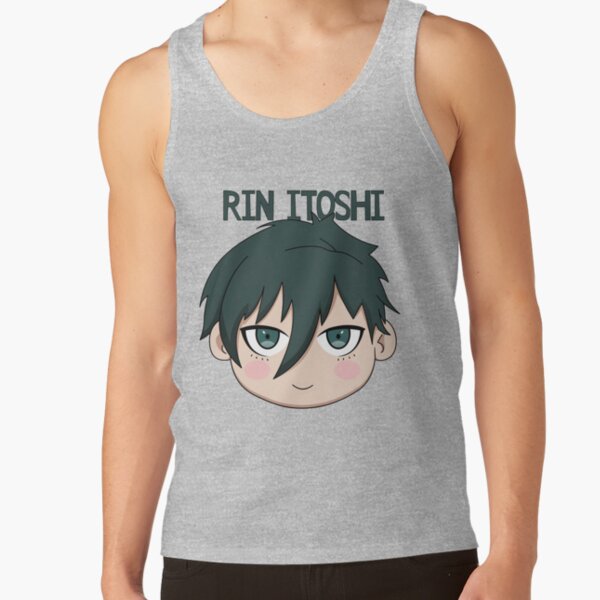 Blue Lock Itoshi Rin Chibi Tank Top - Image 3