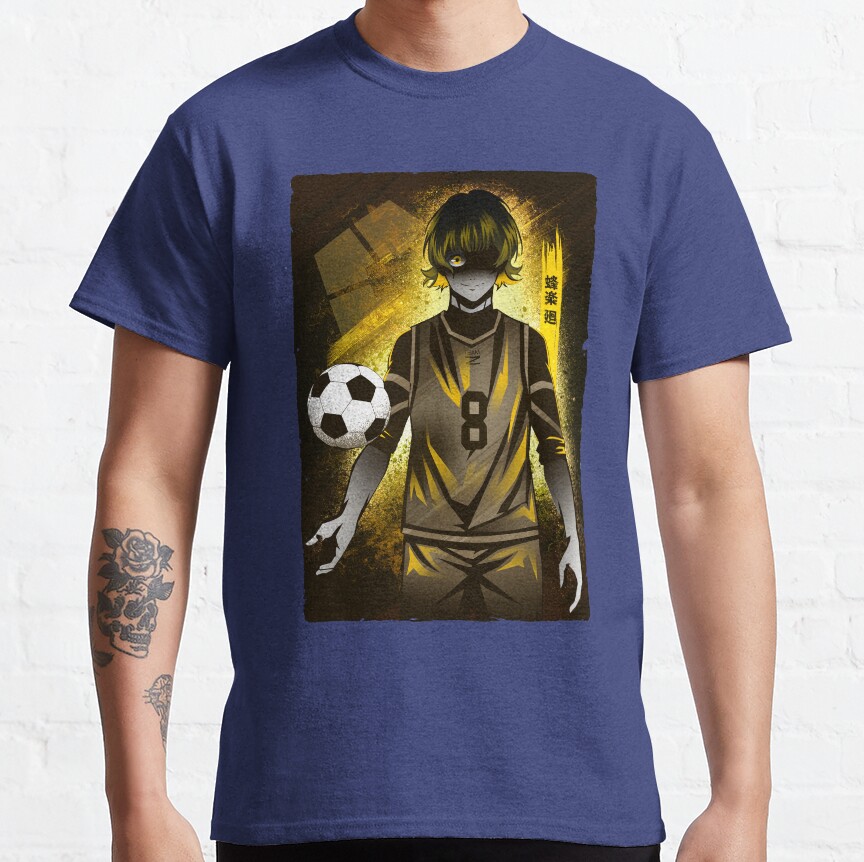 Attack Of Silhouette Bowl Cut Bachira T-shirt - Image 4
