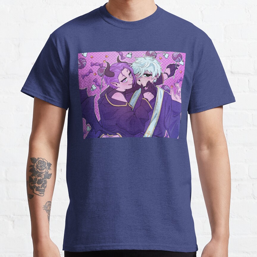Nagireo Demon X Priest Blue Lock Fanart T-shirt - Image 4