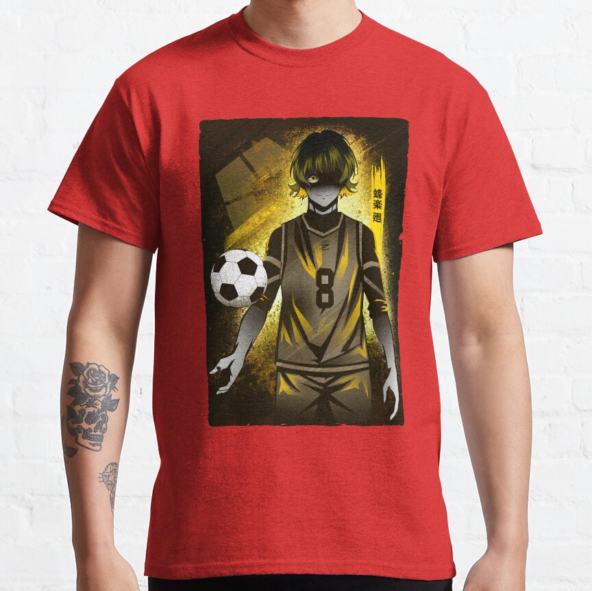 Attack Of Silhouette Bowl Cut Bachira T-shirt - Image 5