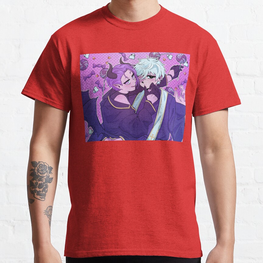 Nagireo Demon X Priest Blue Lock Fanart T-shirt - Image 5