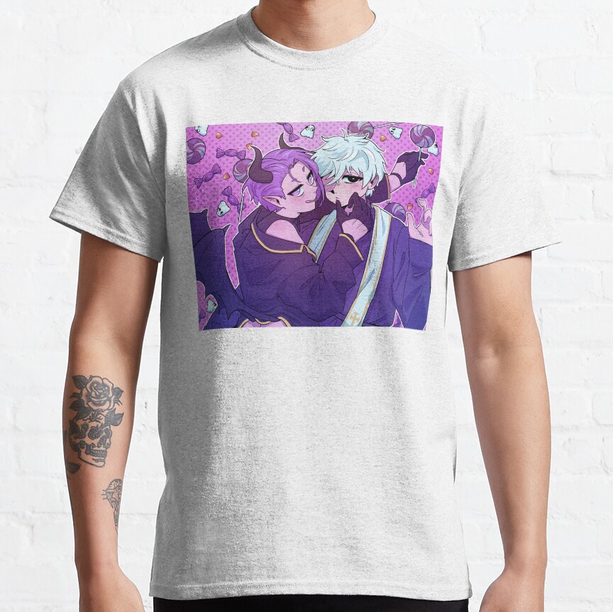 Nagireo Demon X Priest Blue Lock Fanart T-shirt
