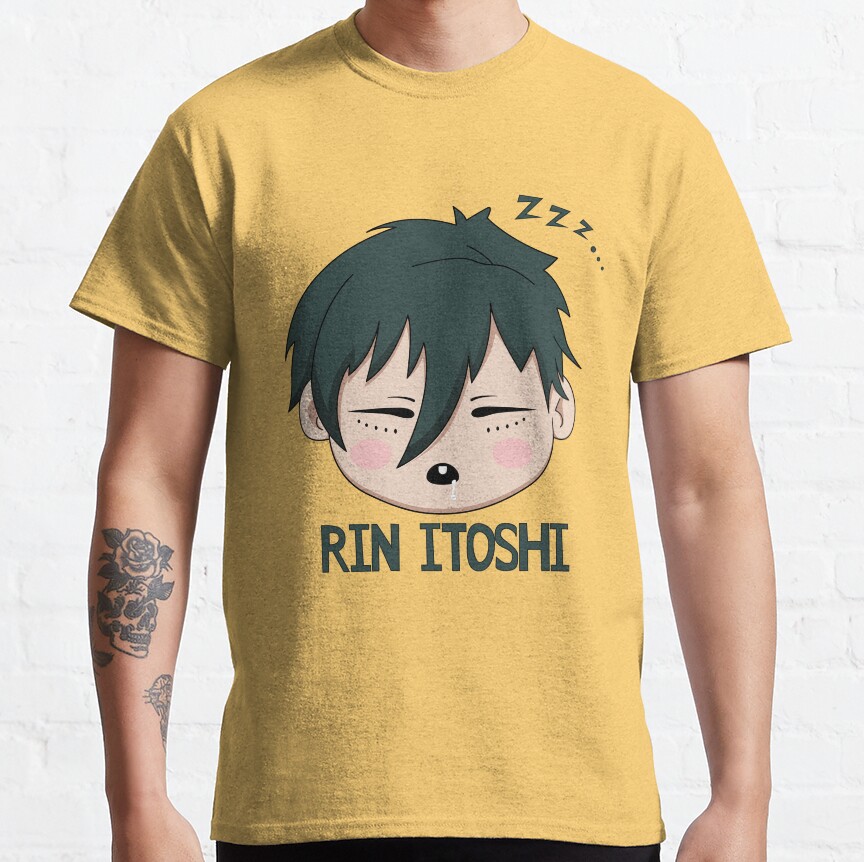 Itoshi Rin Blue Lock Chibi T-shirt - Image 6