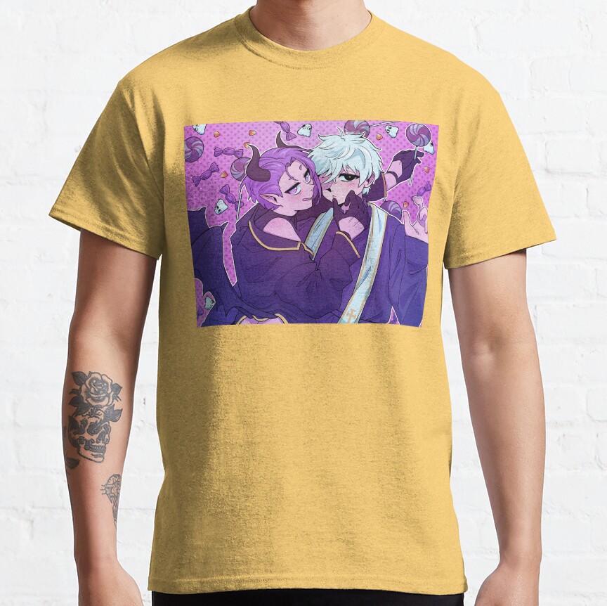 Nagireo Demon X Priest Blue Lock Fanart T-shirt - Image 6