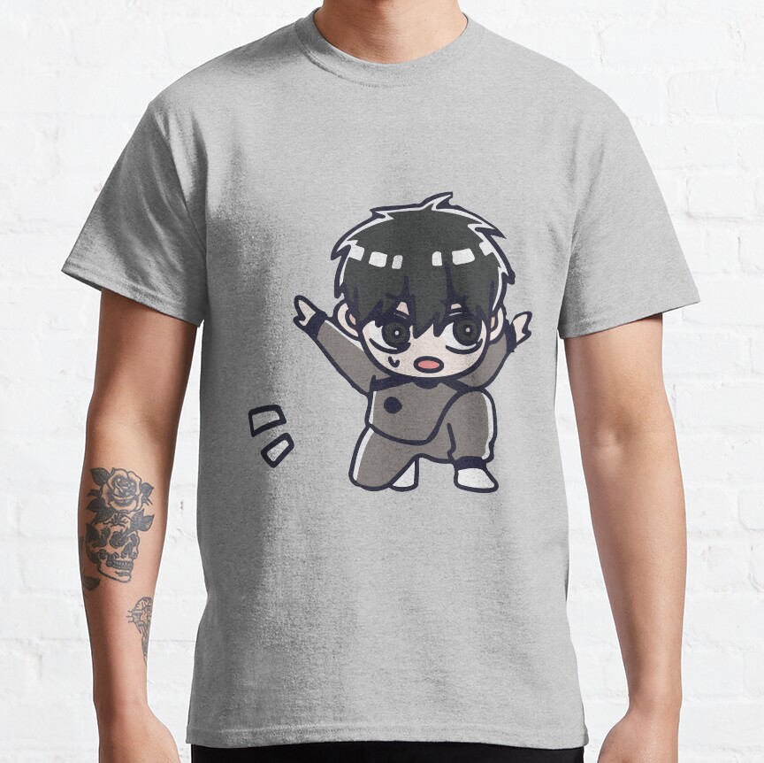 Blue Cute Chibi Hyoma Chigiri T-shirt - Image 3