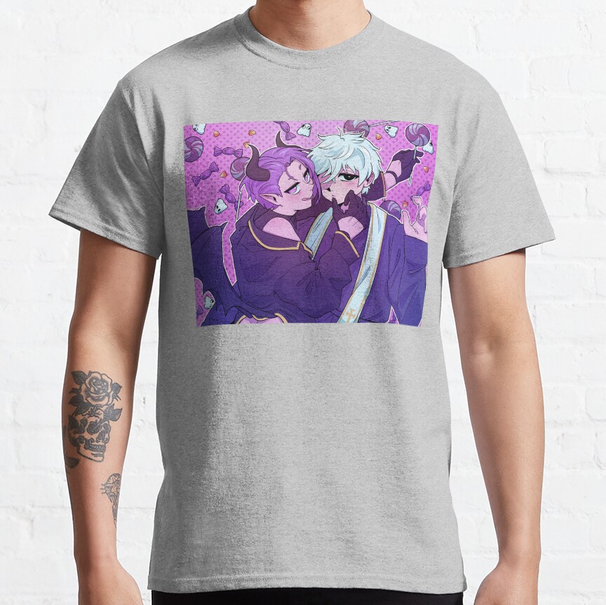 Nagireo Demon X Priest Blue Lock Fanart T-shirt - Image 3