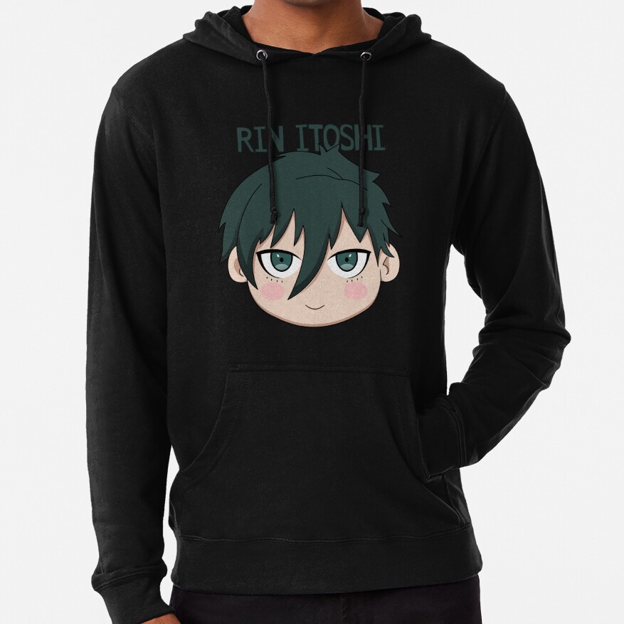 Blue Lock Itoshi Rin Chibi Hoodie - Image 2