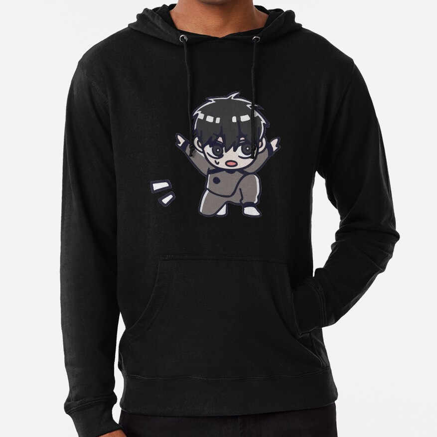 Blue Cute Chibi Hyoma Chigiri Hoodie - Image 2