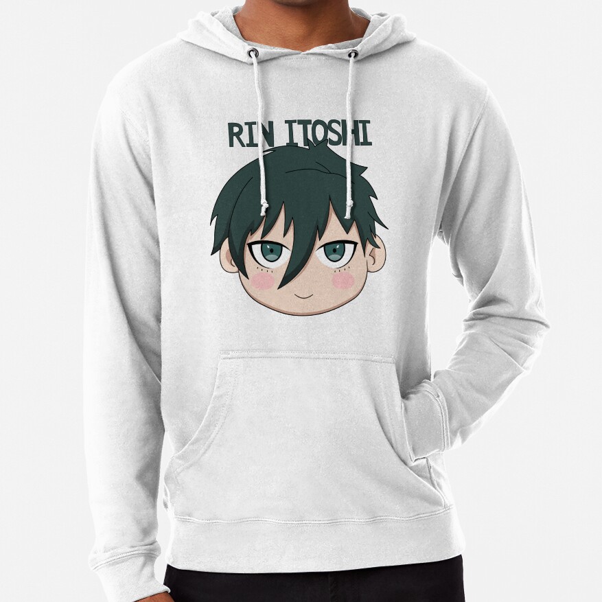 Blue Lock Itoshi Rin Chibi Hoodie
