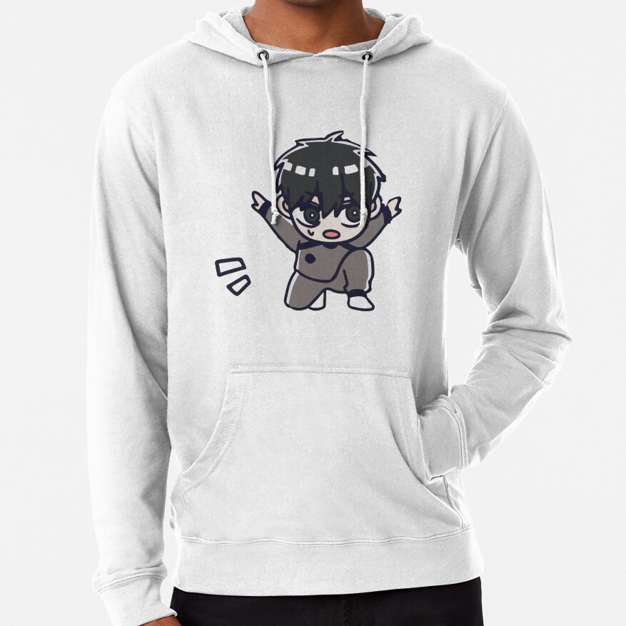 Blue Cute Chibi Hyoma Chigiri Hoodie