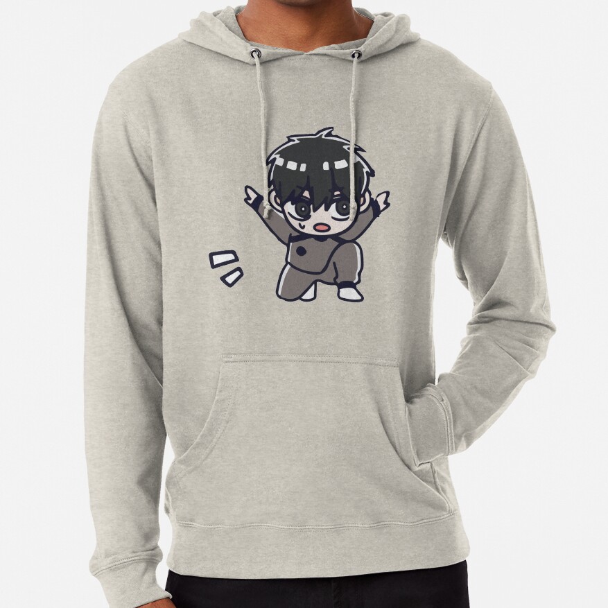 Blue Cute Chibi Hyoma Chigiri Hoodie - Image 3