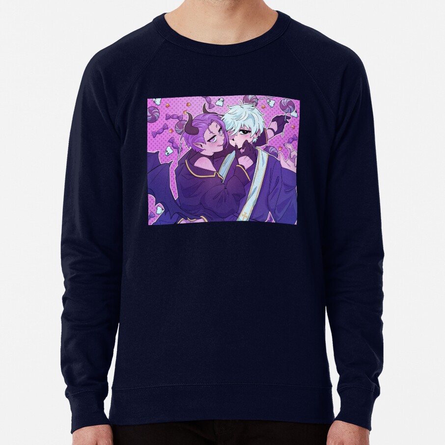 Nagireo Demon X Priest Blue Lock Fanart Sweatshirt - Image 5