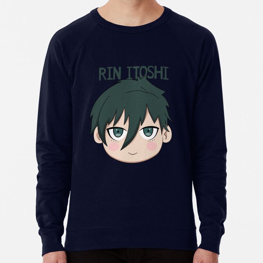Blue Lock Itoshi Rin Chibi Sweatshirt - Image 5