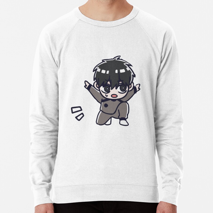 Blue Cute Chibi Hyoma Chigiri Sweatshirt