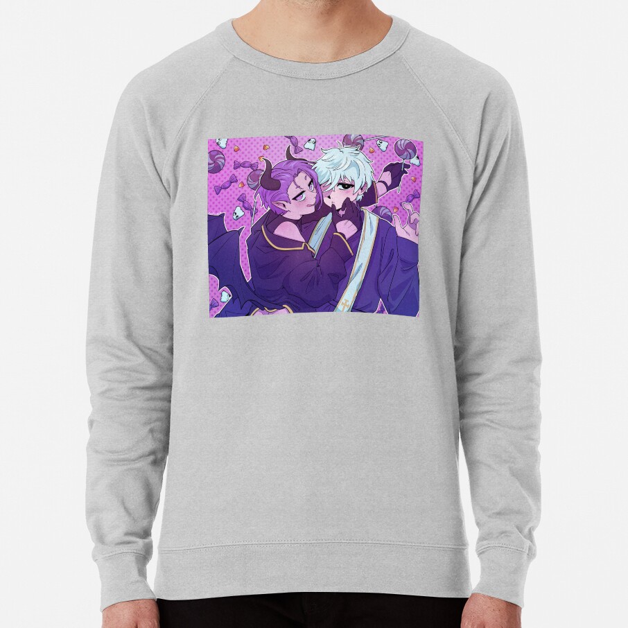 Nagireo Demon X Priest Blue Lock Fanart Sweatshirt - Image 4
