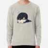 ssrcolightweight sweatshirtmensoatmeal heatherfrontsquare productx1000 bgf8f8f8 13 - Blue Lock UK Shop