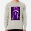 ssrcolightweight sweatshirtmensoatmeal heatherfrontsquare productx1000 bgf8f8f8 17 - Blue Lock UK Shop