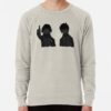 ssrcolightweight sweatshirtmensoatmeal heatherfrontsquare productx1000 bgf8f8f8 24 - Blue Lock UK Shop