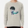 ssrcolightweight sweatshirtmensoatmeal heatherfrontsquare productx1000 bgf8f8f8 36 - Blue Lock UK Shop