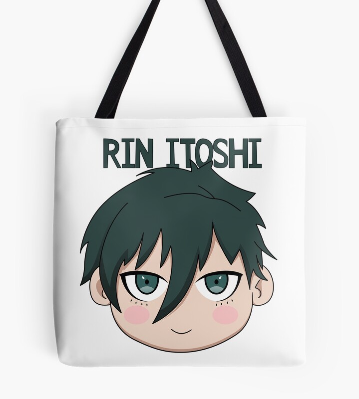 Blue Lock Itoshi Rin Chibi Tote Bag