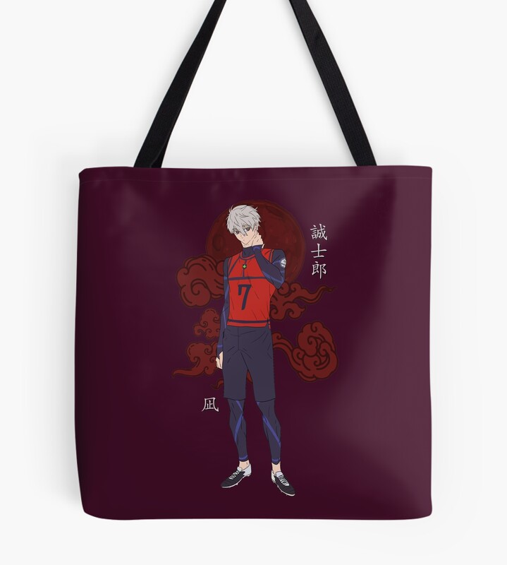 Seishiro Nagi Red Team Tote Bag