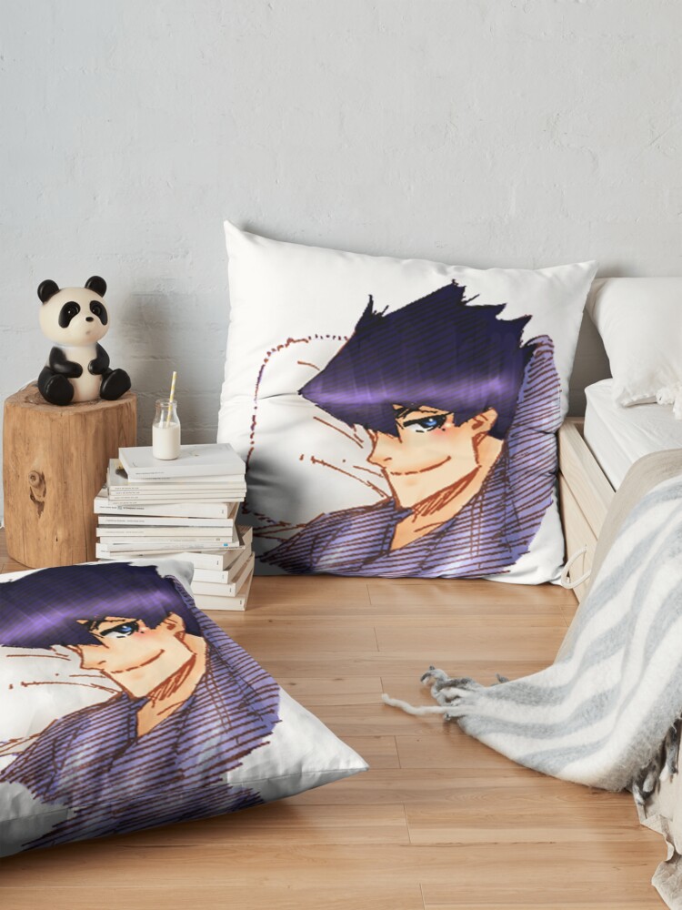 Copie De Blue Lock Throw Pillow - Image 2