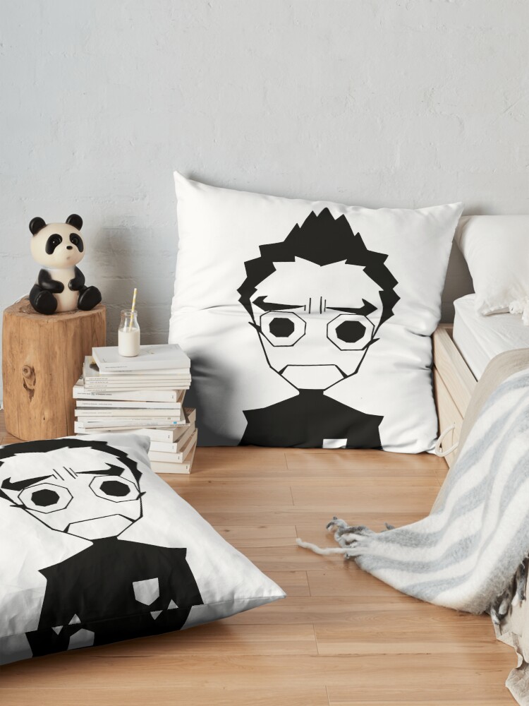 Junichi Blue Lock Anime Manga Soccer Player Throw Pillow - Image 2
