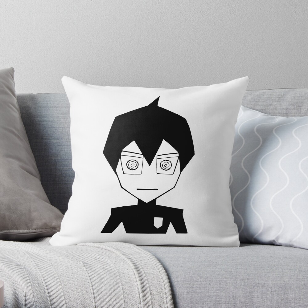 Isagi Yoichi Blue Lock Anime Manga Soccer Player Throw Pillow