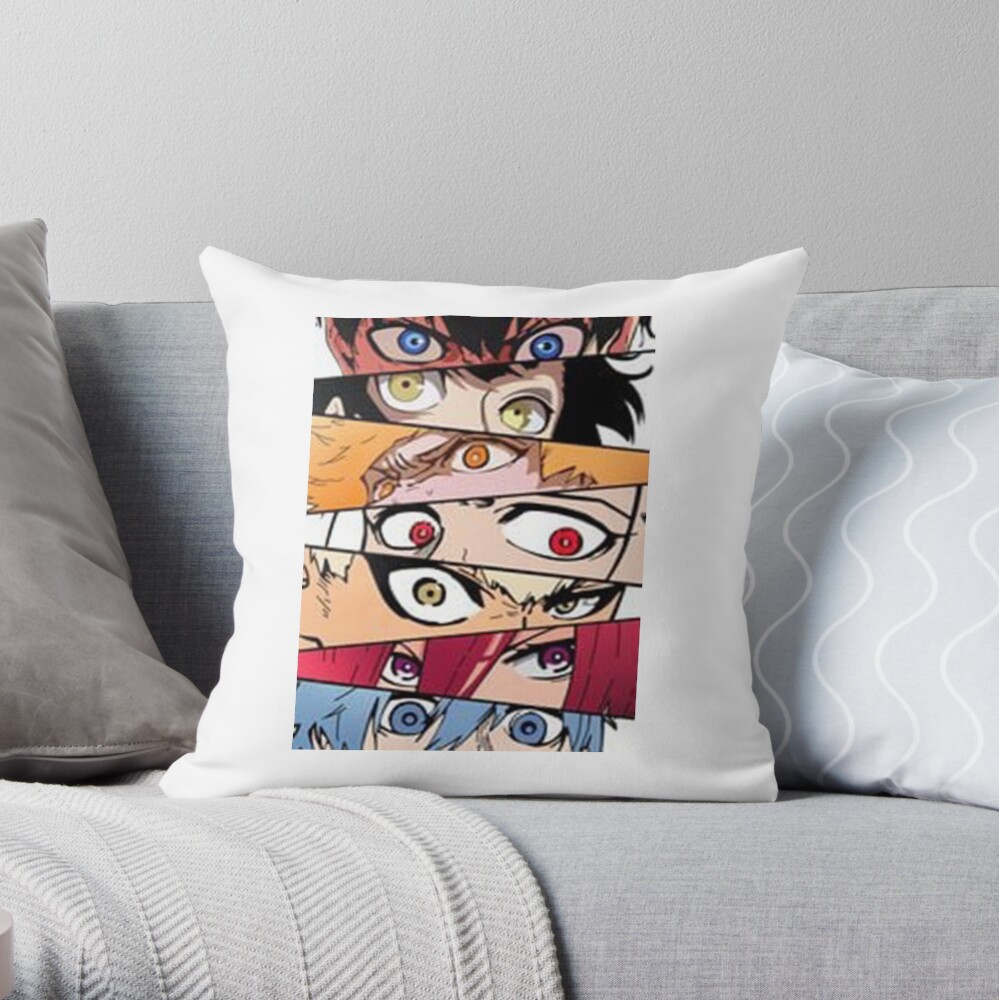 Copie De Copie De Blue Lock Throw Pillow
