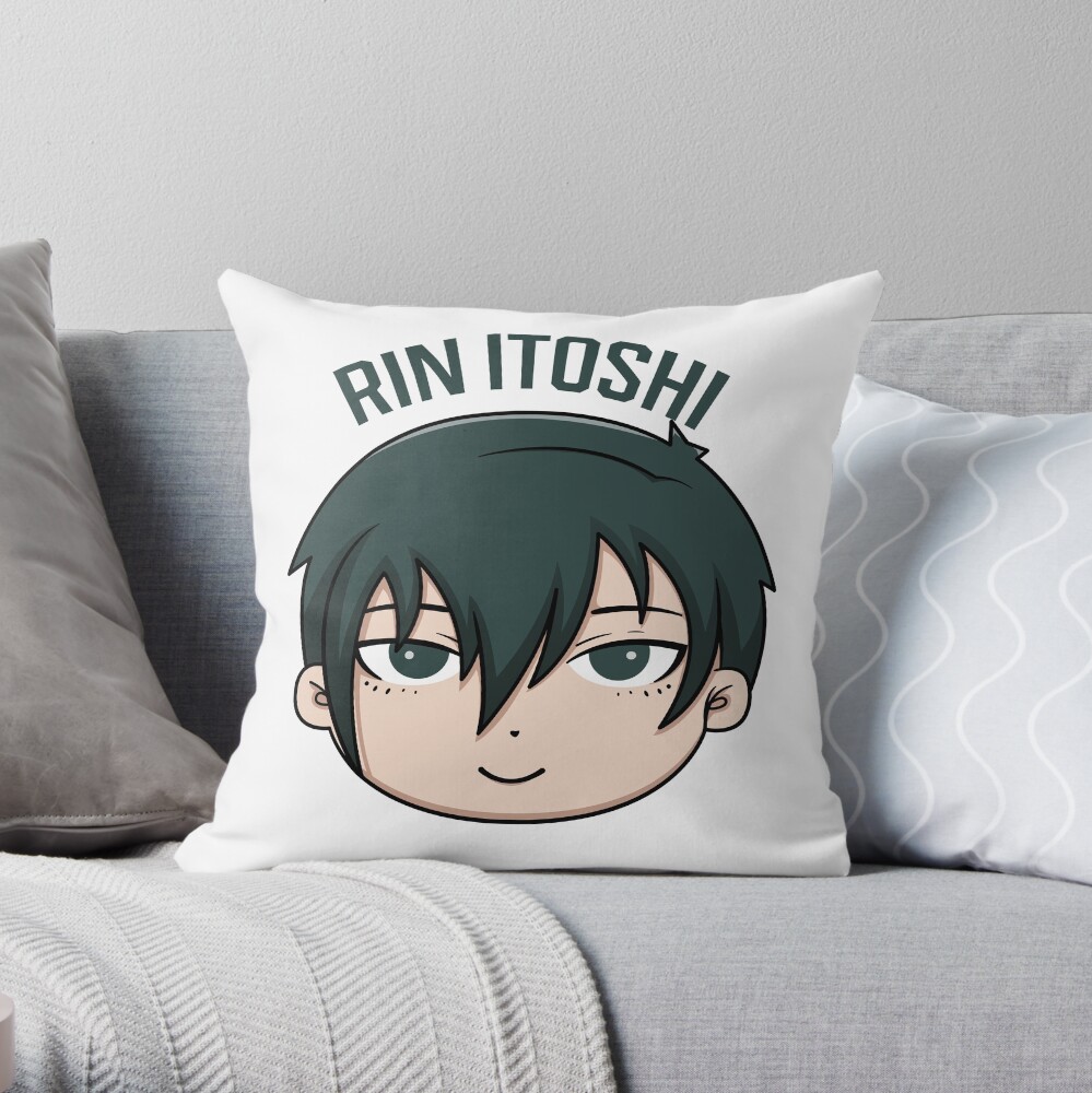 Blue Lock Itoshi Rin Throw Pillow
