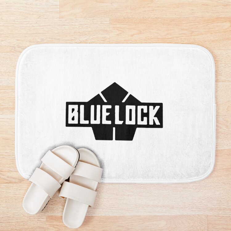 Blue Lock Logo Bath Mat - Image 3