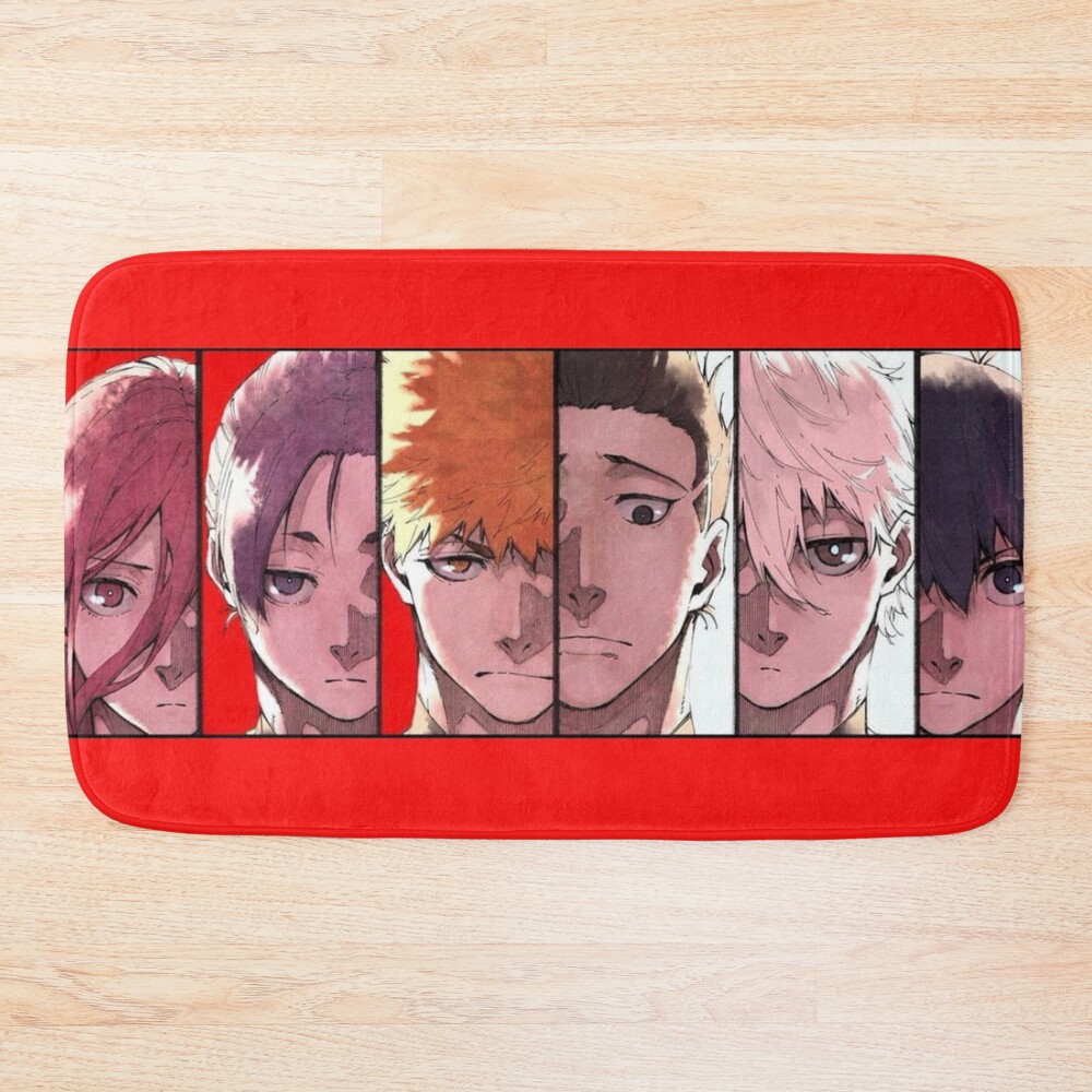 Blue Lock Versus Bath Mat