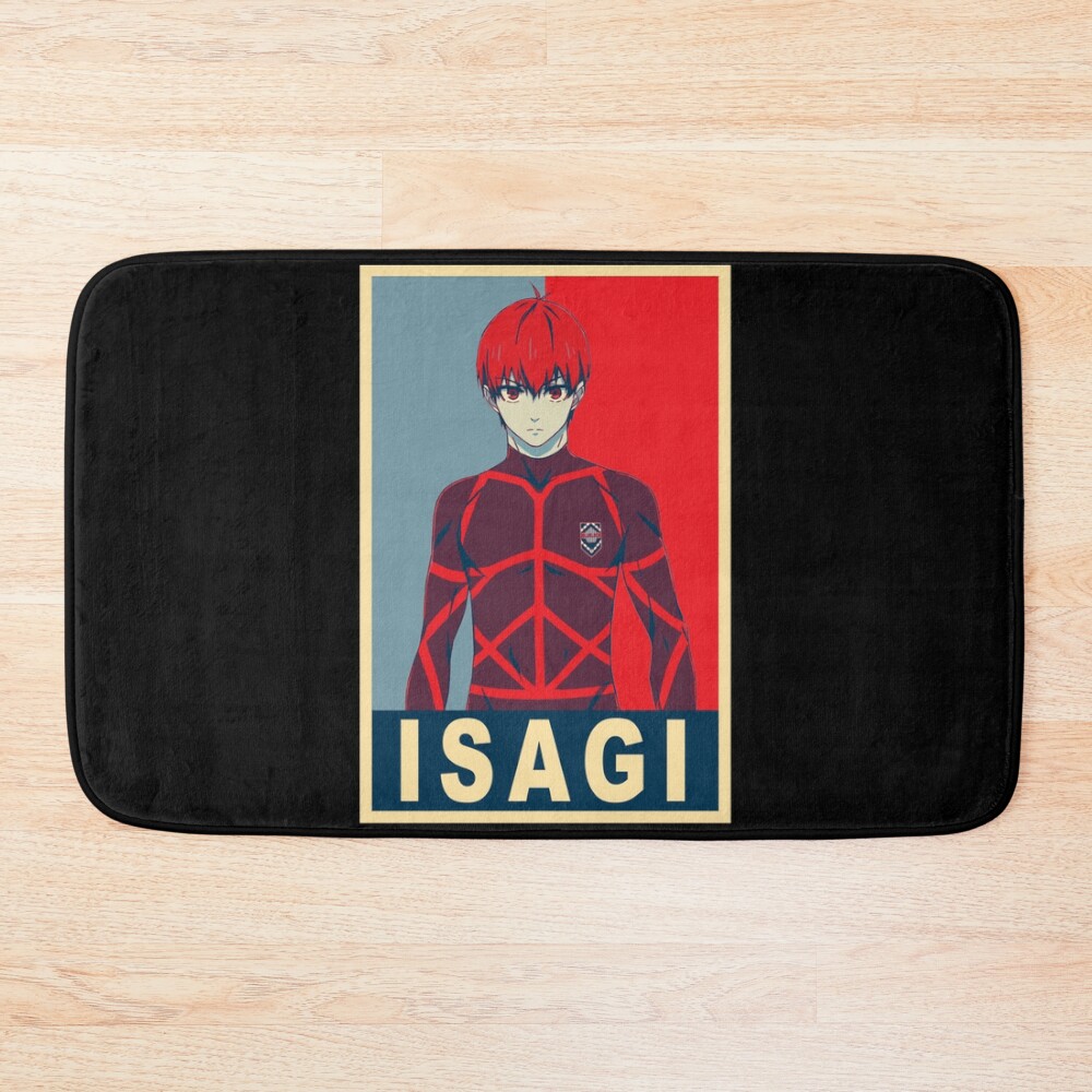 Isagi Yoichi Poster Bath Mat
