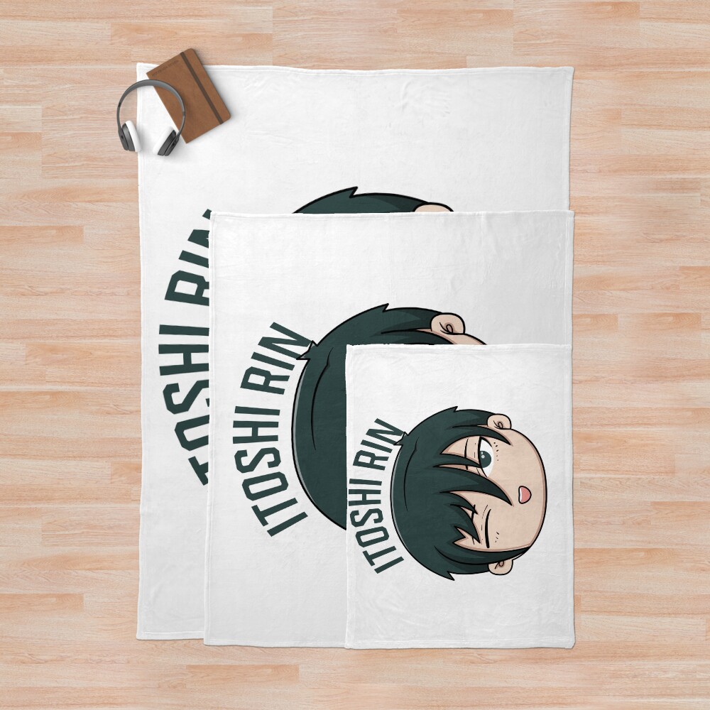 Blue Lock Itoshi Rin Throw Blanket - Image 3