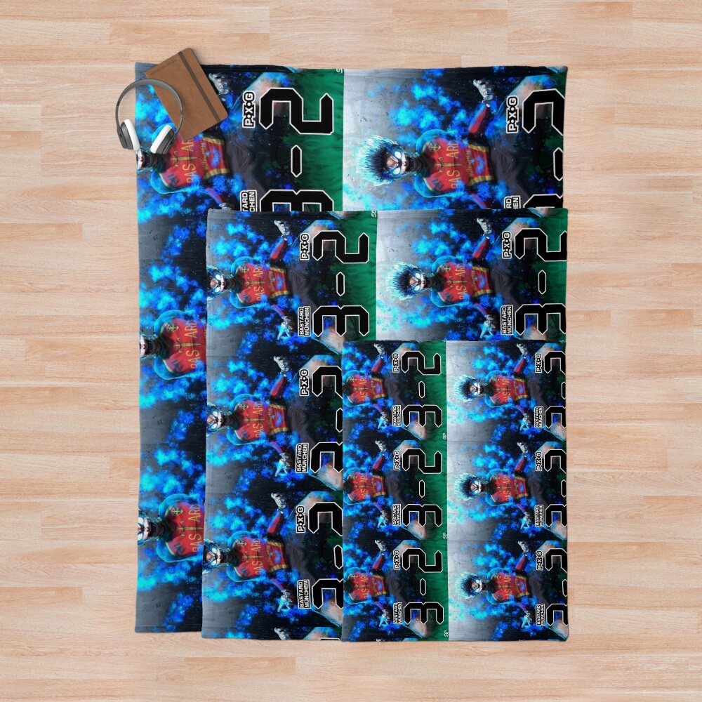 Blue Padlock Throw Blanket - Image 3