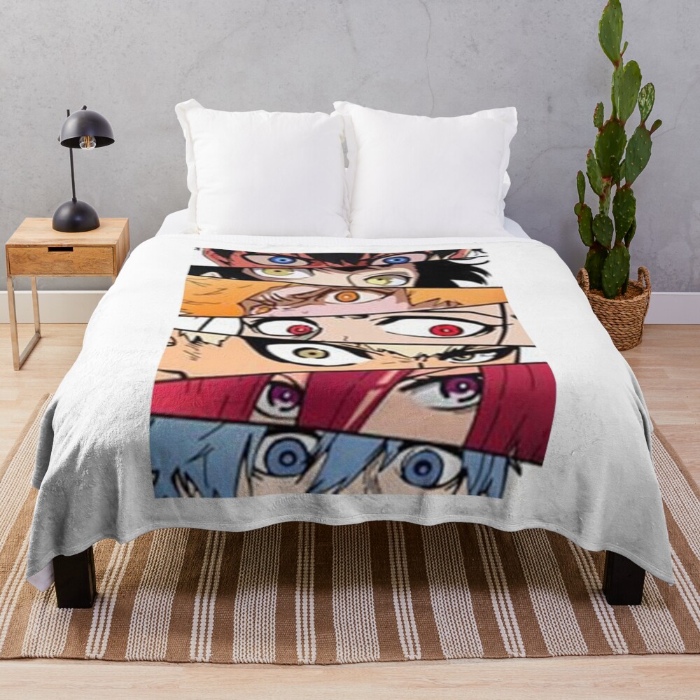 Copie De Copie De Blue Lock Throw Blanket