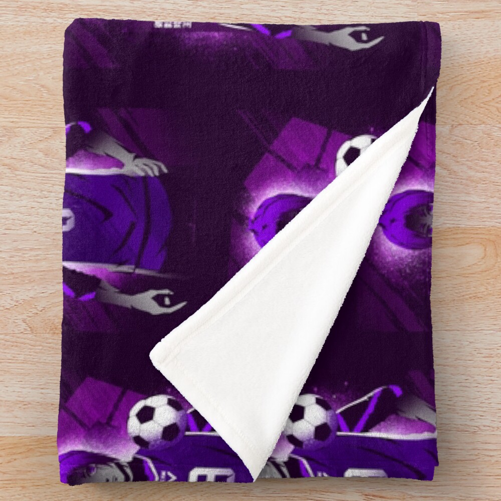 Attack Of Chameleon Mikage Throw Blanket - Image 2