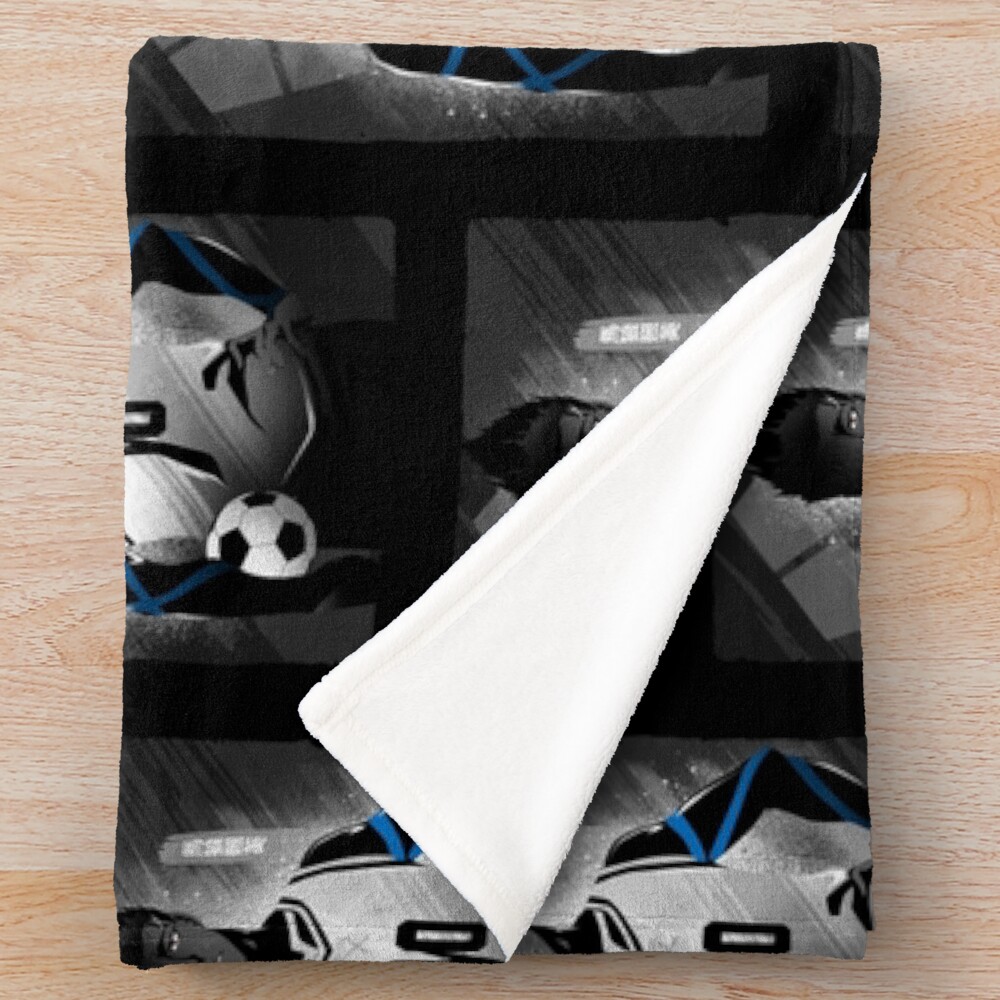 Attack Of Silhouette King Of Villains Shoei Throw Blanket - Image 2