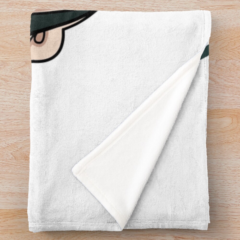 Blue Lock Itoshi Rin Throw Blanket - Image 2