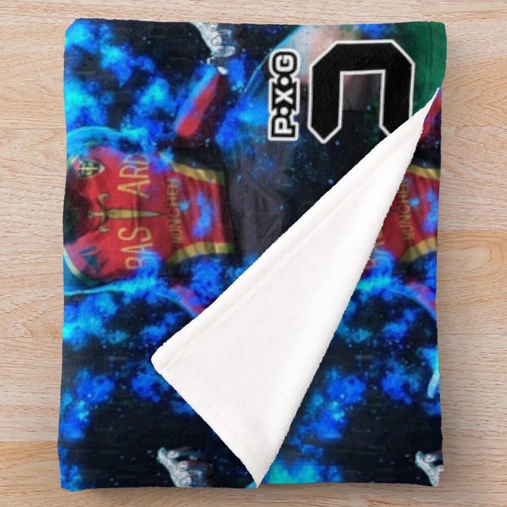 Blue Padlock Throw Blanket - Image 2
