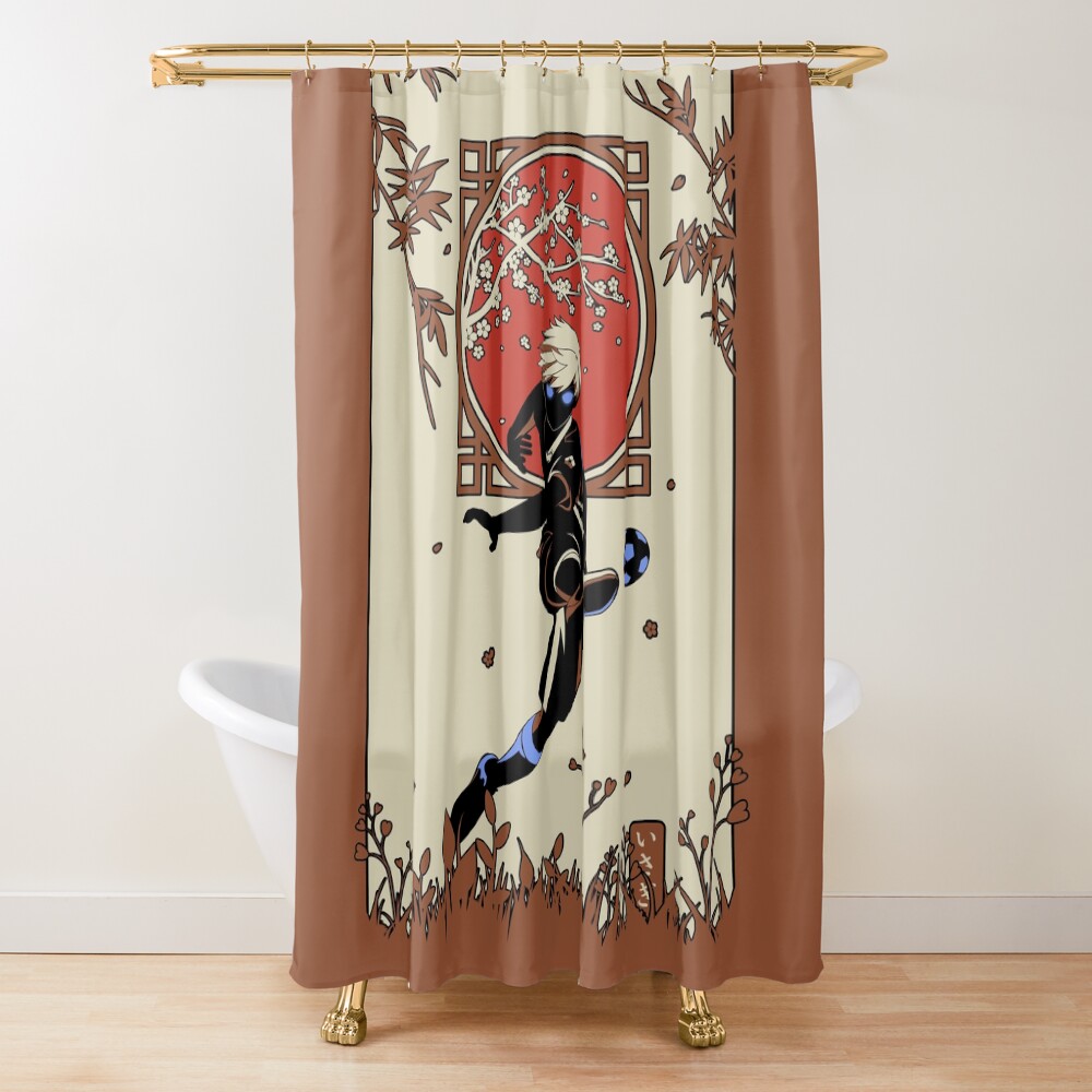 Isagi Horizon Shower Curtain