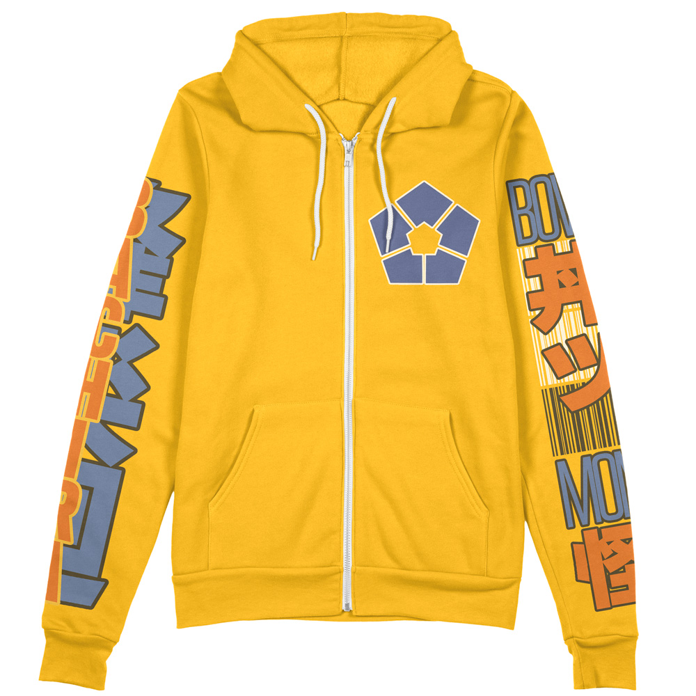Meguru Bachira Blue Lock Streetwear Zip Hoodie Jacket - Image 2