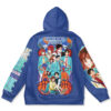 blue Streetwear Hoodie back - Blue Lock UK Shop