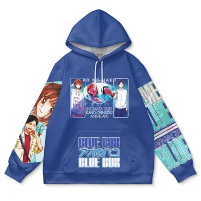 blue Streetwear Hoodie front - Blue Lock UK Shop