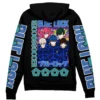 blue Zip Hoodie Back Mockup - Blue Lock UK Shop